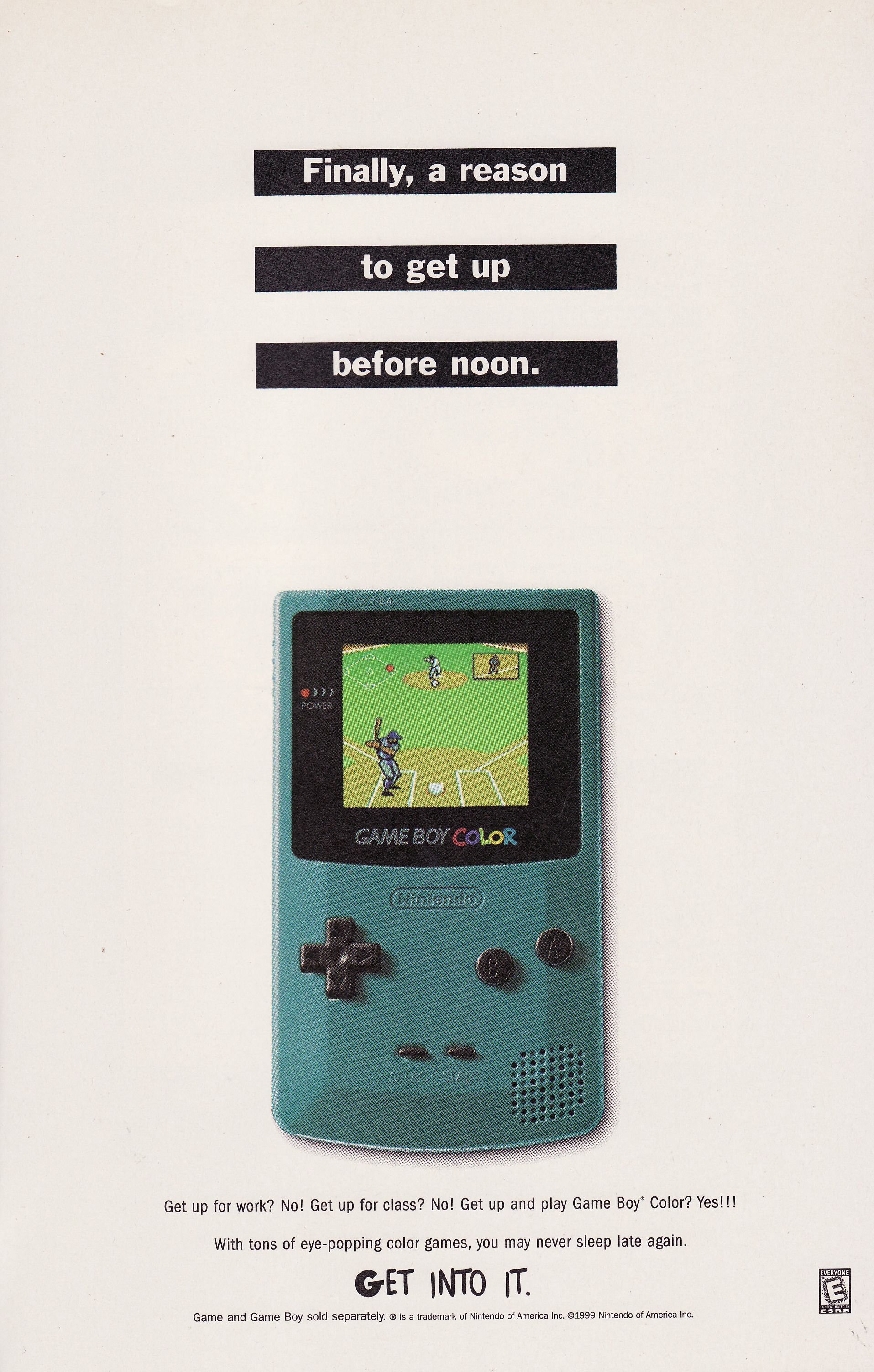 Gameboy Ad 99